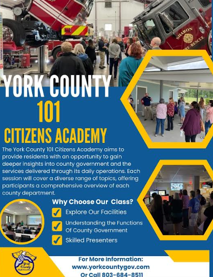 York County 101 Citizens Academy Opens for Registration