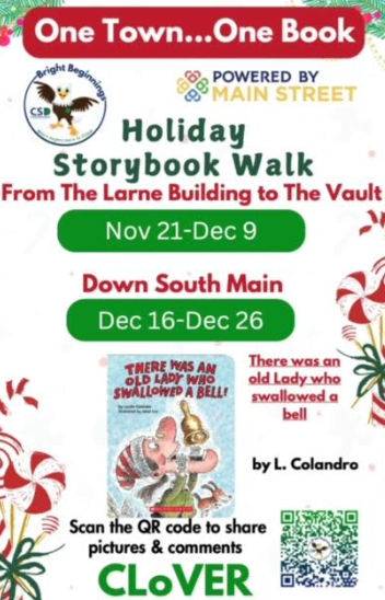 Storybook Walk Brings Holiday Cheer to Downtown Clover