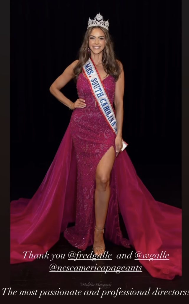 Indian Land’s Julie Holmes Crowned Mrs. South Carolina 2025