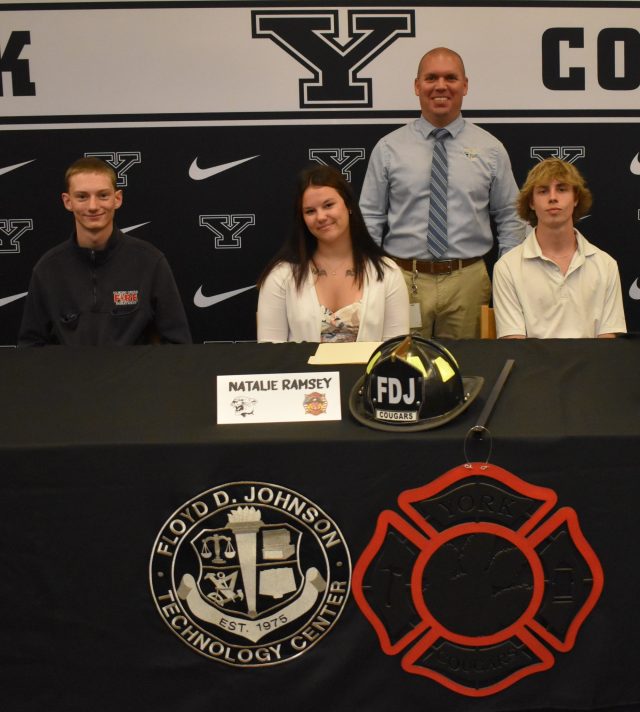Floyd D. Johnson Technology Center Hosts First Firefighting Signing Day