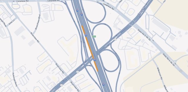 SCDOT to close lanes on I-77 Southbound over Cherry Road in York County for bridge repairs
