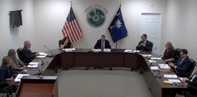 Clover Town Council Tables Property Tax Vote, Elects New Mayor Pro Tempore, and Approves Lease for Vehicles and Equipment