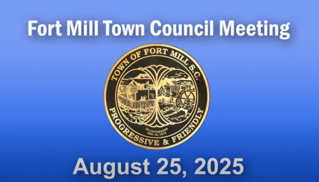 Fort Mill Town Council Discusses Homeless Housing Proposal, Museum Partnership, and Infrastructure at August 25 Meeting