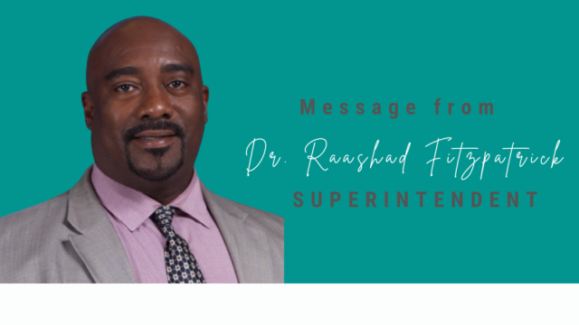 Letter to the Editor: Dr. Raashad Fitzpatrick, Superintendent, Lancaster County School District.