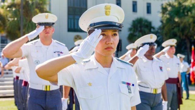 Gold stars for spring 2025 awarded to Citadel cadets and students from York County