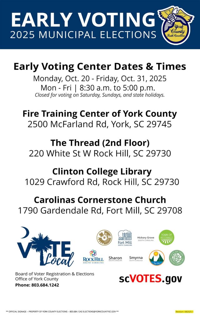 Early Voting in York County: Dates, Hours & All Locations