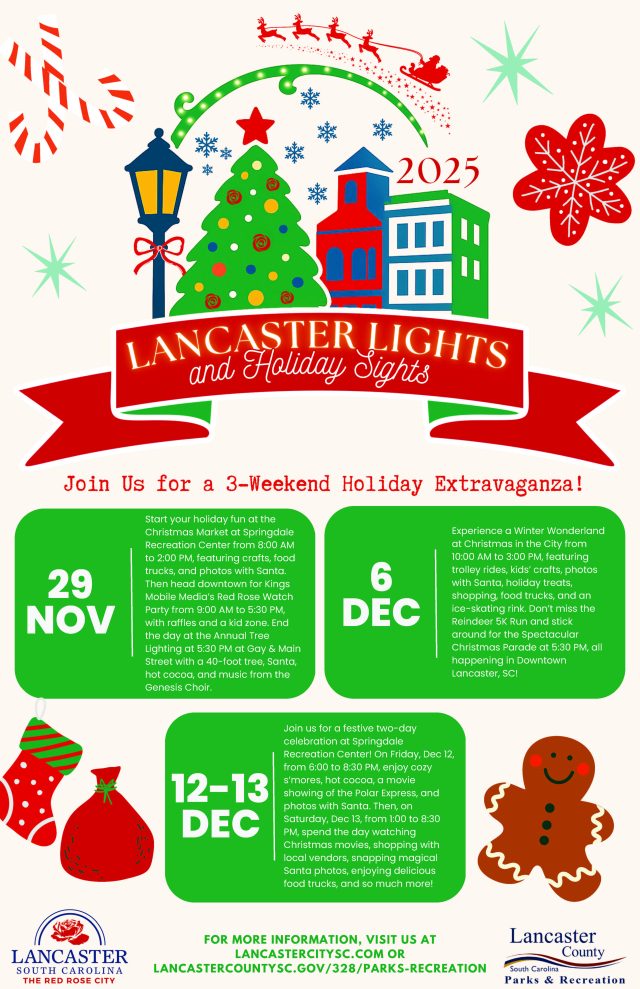 Lancaster County and the City of Lancaster to host Lancaster Lights and Holiday Sights