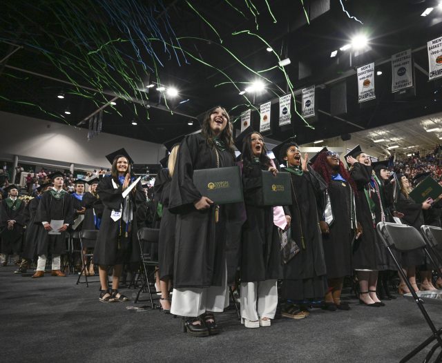 Kaicee Thomasson, of York, Participates in Georgia College Commencement