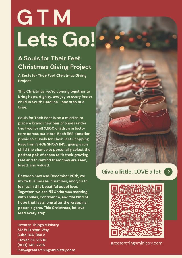 Souls for Their Feet: Walking in Love This Holiday Season
