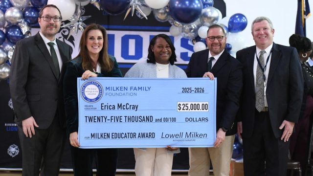 Riverwalk Academy Principal Erica McCray Wins Prestigious Milken Educator Award and $25,000 Prize
