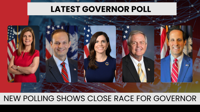 Evette, Wilson, and Mace Locked in Tight Three-Way Race for SC Governor
