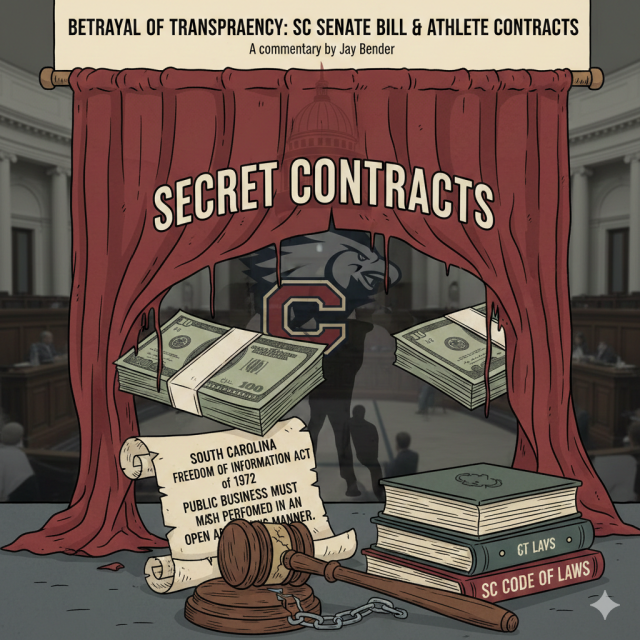 Op-Ed: Bill To Hide From Public Scrutiny Payments From Schools To Athletes Is A Betrayal.