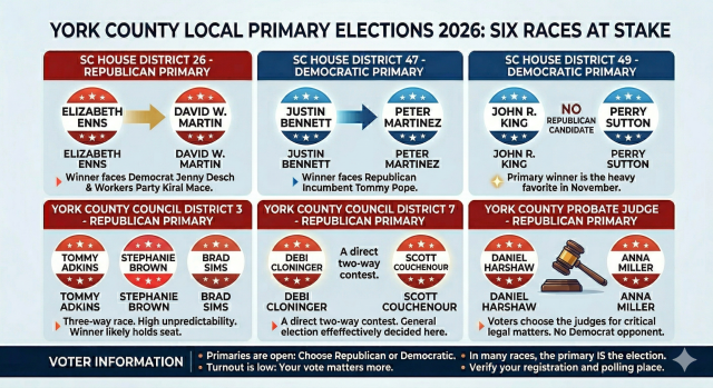 Inside York County’s 2026 Primary Battles