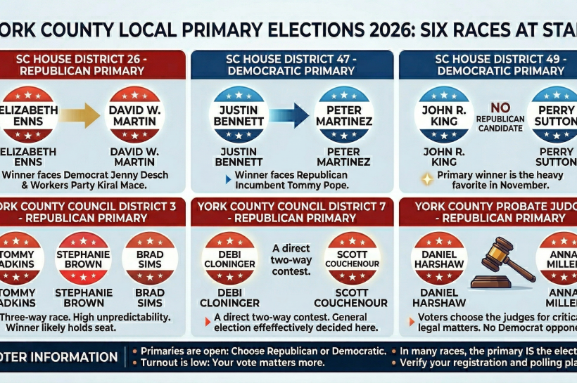 Inside York County’s 2026 Primary Battles