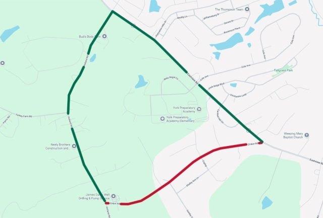SCDOT to close Zinker Road bridge over Fishing Creek Tributary in York County for bridge replacement