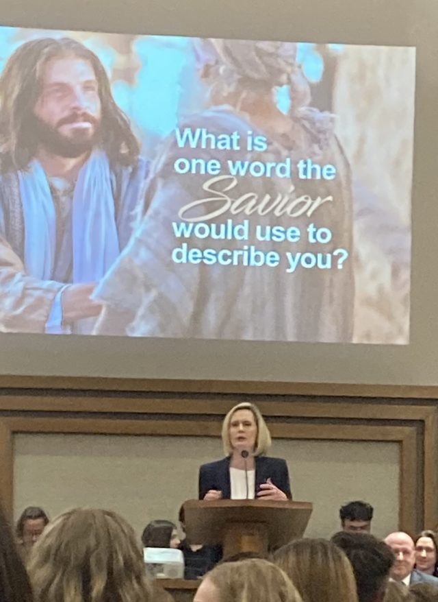 Bonnie Cordon Inspires Youth at Special Devotional Focused on “Walk with Me” Theme