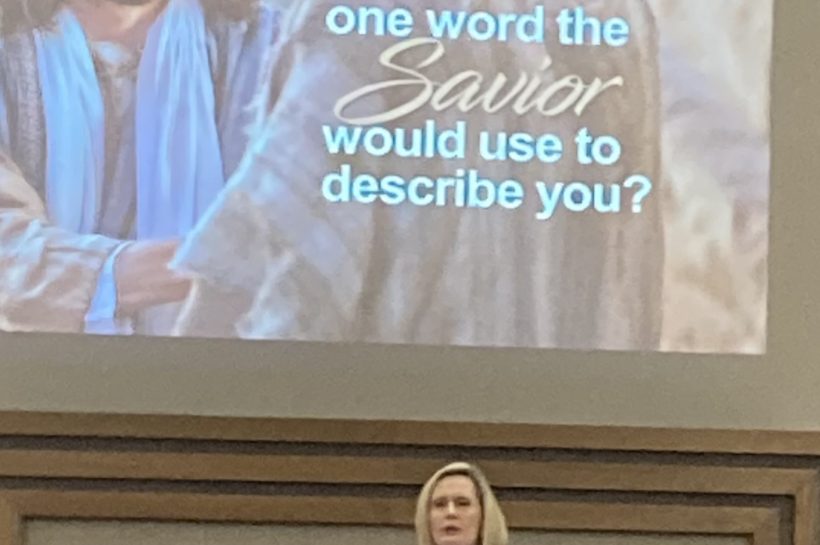 Bonnie Cordon Inspires Youth at Special Devotional Focused on “Walk with Me” Theme